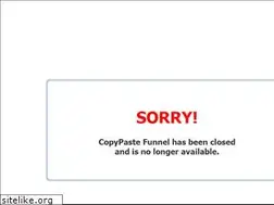 Sites similar to copypastefunnel.com