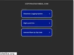 Sites similar to copypastesymbol.com