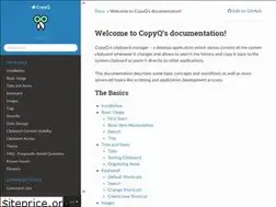 Sites similar to copyq.readthedocs.io