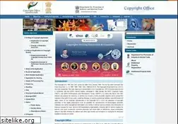 Sites similar to copyright.gov.in