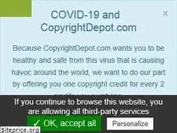 Sites similar to copyrightdepot.com