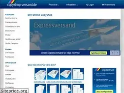 Sites similar to copyshop-versand.de