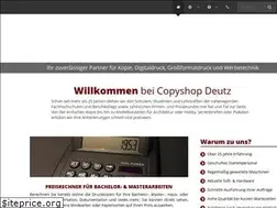 Sites similar to copyshopdeutz.de