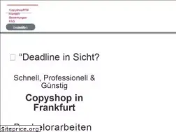 Sites similar to copyshopffm.de
