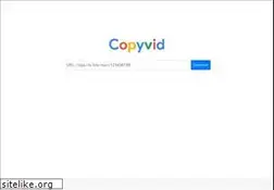 Sites similar to copyvid.com