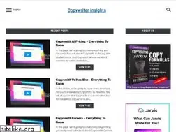 Sites similar to copywriterinsights.com