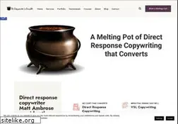 Sites similar to copywriterscrucible.com