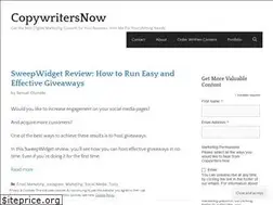 Sites similar to copywritersnow.com