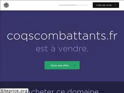 Sites similar to coqscombattants.fr