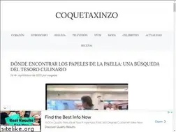 Sites similar to coquetaxinzo.es