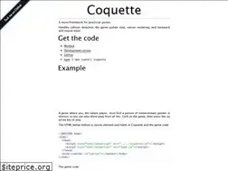 Sites similar to coquette.maryrosecook.com