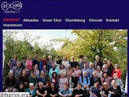 Sites similar to cor-a-song.de