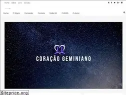 Sites similar to coracaogeminiano.com.br
