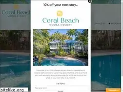 Sites similar to coralbeach.com.au