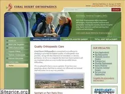 Sites similar to coraldesertortho.com