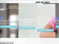 Sites similar to coralgablesanimalhospital.com