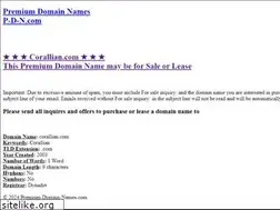 Sites similar to corallian.com