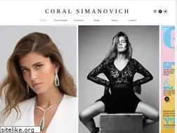 Sites similar to coralsimanovich.com