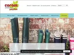 Sites similar to coramadoption.org.uk