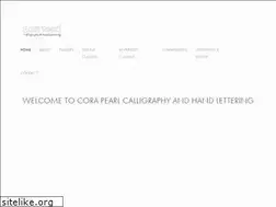 Sites similar to corapearlcalligraphy.com