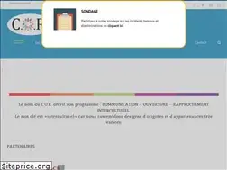Sites similar to corapprochement.com