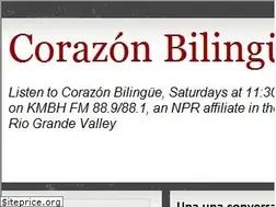 Sites similar to corazonbilingue.com