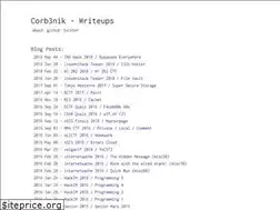Sites similar to corb3nik.github.io