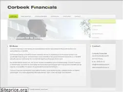 Sites similar to corbeekfinancials.nl