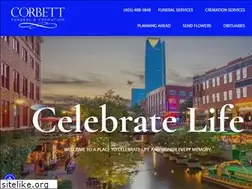 Sites similar to corbettfuneral.com