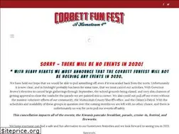 Sites similar to corbettfunfest.com