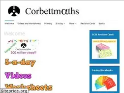Sites similar to corbettmaths.com