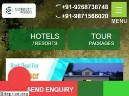 Sites similar to corbettresorts.co.in