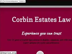 Sites similar to corbinestateslaw.com