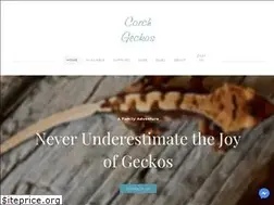 Sites similar to corchgeckos.com
