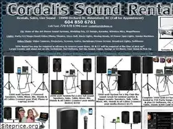 Sites similar to cordalisaudio.com