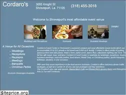 Sites similar to cordaroseventcenter.com