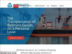 Sites similar to cordaroshipping.com