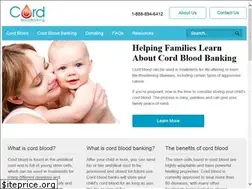 Sites similar to cordbloodbanking.com