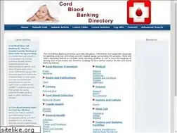 Sites similar to cordbloodbankingdirectory.com