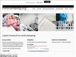 Sites similar to cordclamping.org