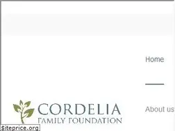 Sites similar to cordeliafamilyfoundation.org