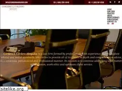 Sites similar to corderoabogados.com