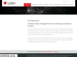 Sites similar to corderycompliance.com
