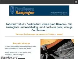 Sites similar to cordhosenkampagne.de