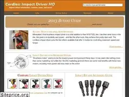 Sites similar to cordlessimpactdriverhq.com