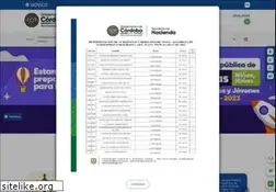 Sites similar to cordoba.gov.co