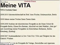 Sites similar to cordulagiese.de