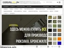 Sites similar to cordura.msk.ru