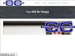 Sites similar to cordwells.com.au