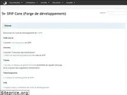 Sites similar to core.spip.net